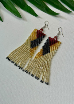 Block Bead Earring