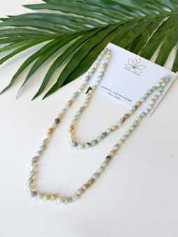 Stone Double Necklace