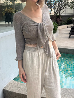 Brook Park Mesh Cardigan