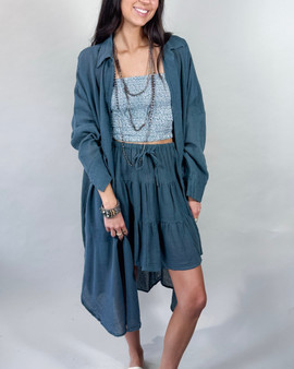 Ramie Dahlia Tunic