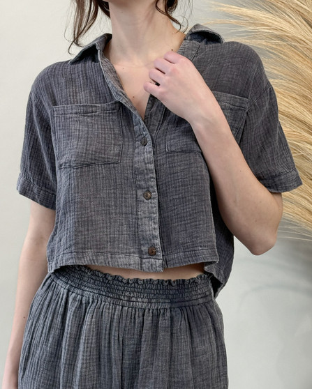 Navarre Cotton Gauze Top