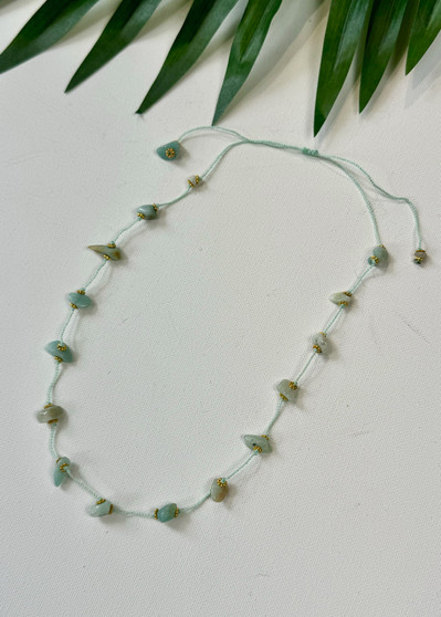 Stone Pebble Necklace