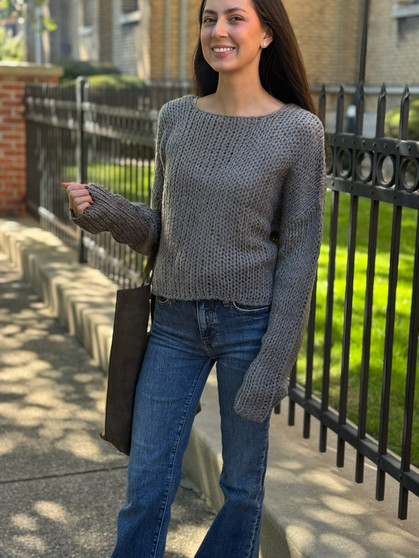 Freya Cropped Sweater