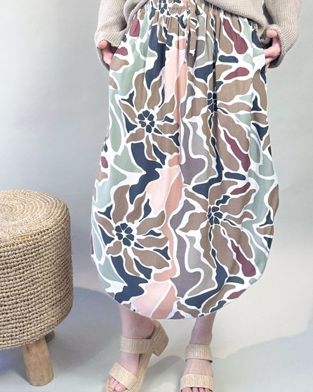 Soria  Drawstring Skirt