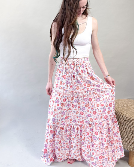 Floral Gili Skirt