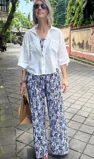 Everly Button Up Top