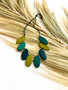 Wood Mahogany Necklace