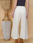 Gaga Cotton Gauze Wide Leg Pants
