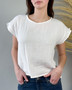 Crop  Cotton Gauze Top