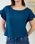 Crop  Cotton Gauze Top