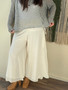 Layered Cotton Gauze Pant
