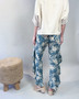 Ruffle My Feather Tropical Pant
