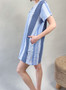 Cotton Stripe Dress