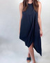 Black Asymmetrical Dress