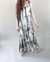 Cascade Tie Maxi Dress