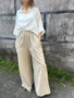 Linen Wide Leg Pant