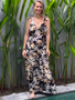 Sumba Print Maxi Dress