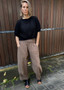 Linen Barrel Pant