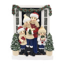 Personalized Family of 4 1st Christmas in New Home Ornament
