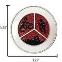 Personalized Triathlon Run Bike Swim Ornament