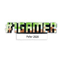 Personalized Number 1 Gamer Gaming Christmas Ornament