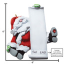 Personalized Santa Claus Long List Christmas Ornament