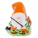 Personalized Gnome Hunter in Orange Hunter Gifts Ornament