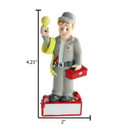 Personalized Electrician Handyman Repairman Ornament