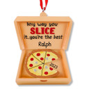 Personalized Pizza Box Cheese Pepperoni Food Lover Ornament
