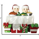 Personalized Couple Christmas Dinner Ornament