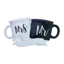 Personalized Mrs. and Mr. Mug Set Couple Ornament