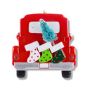 Personalized Christmas Stocking Family of 3 on Car Ornament
