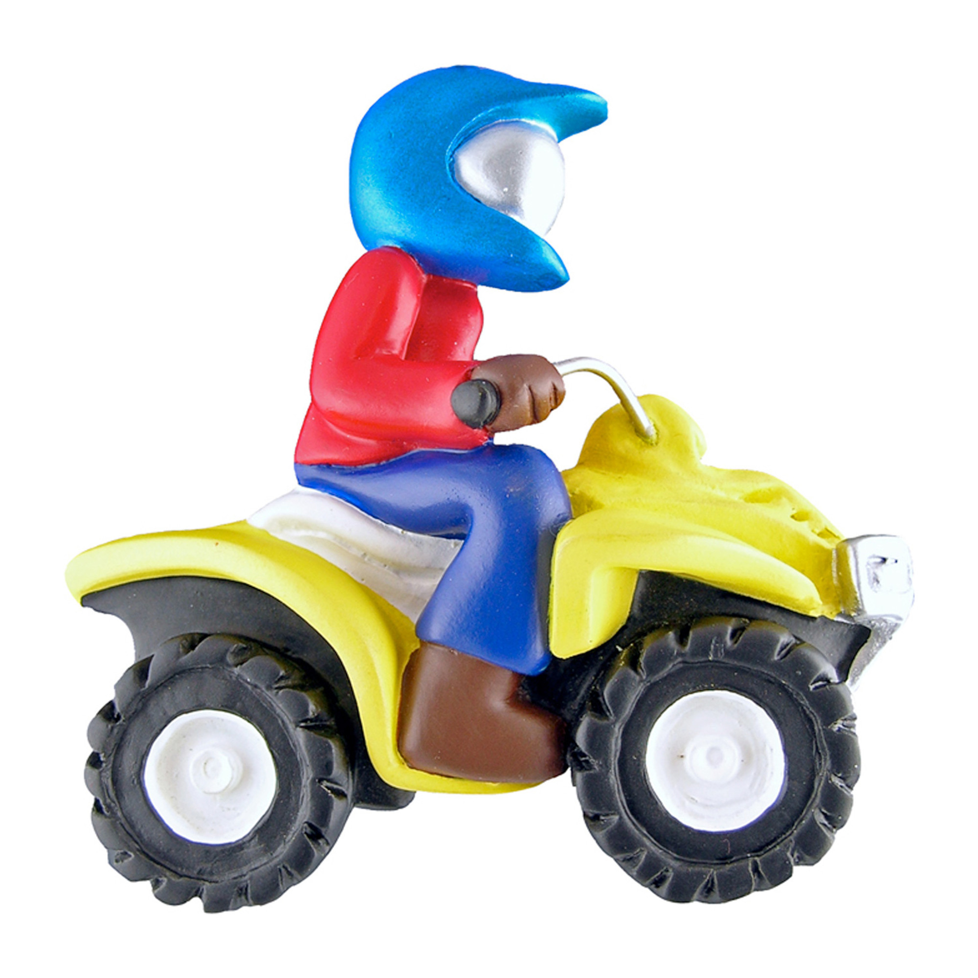 Personalized ATV Four Wheeler with Rider Ornament