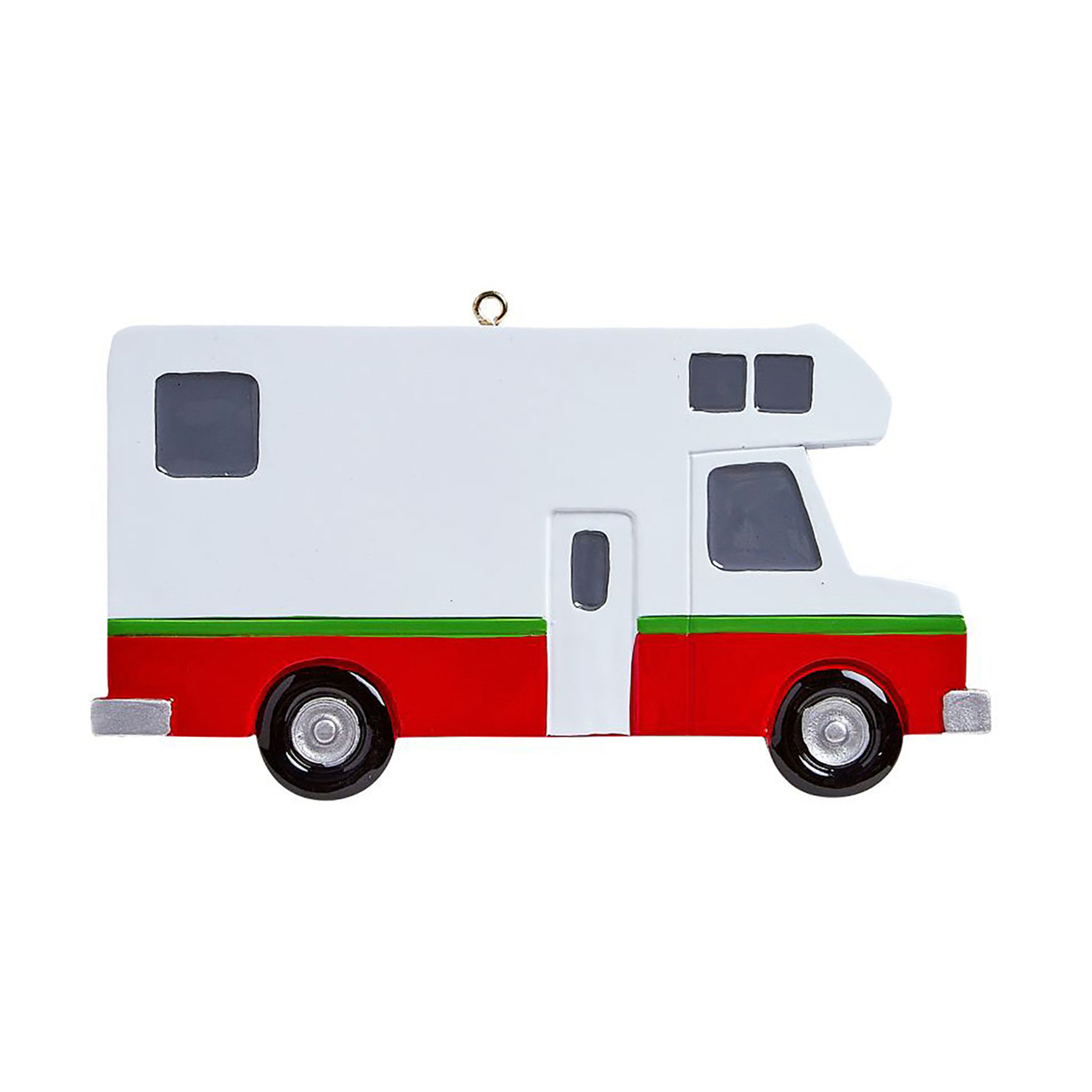 Personalized Motorhome Trailer Christmas Tree Ornament