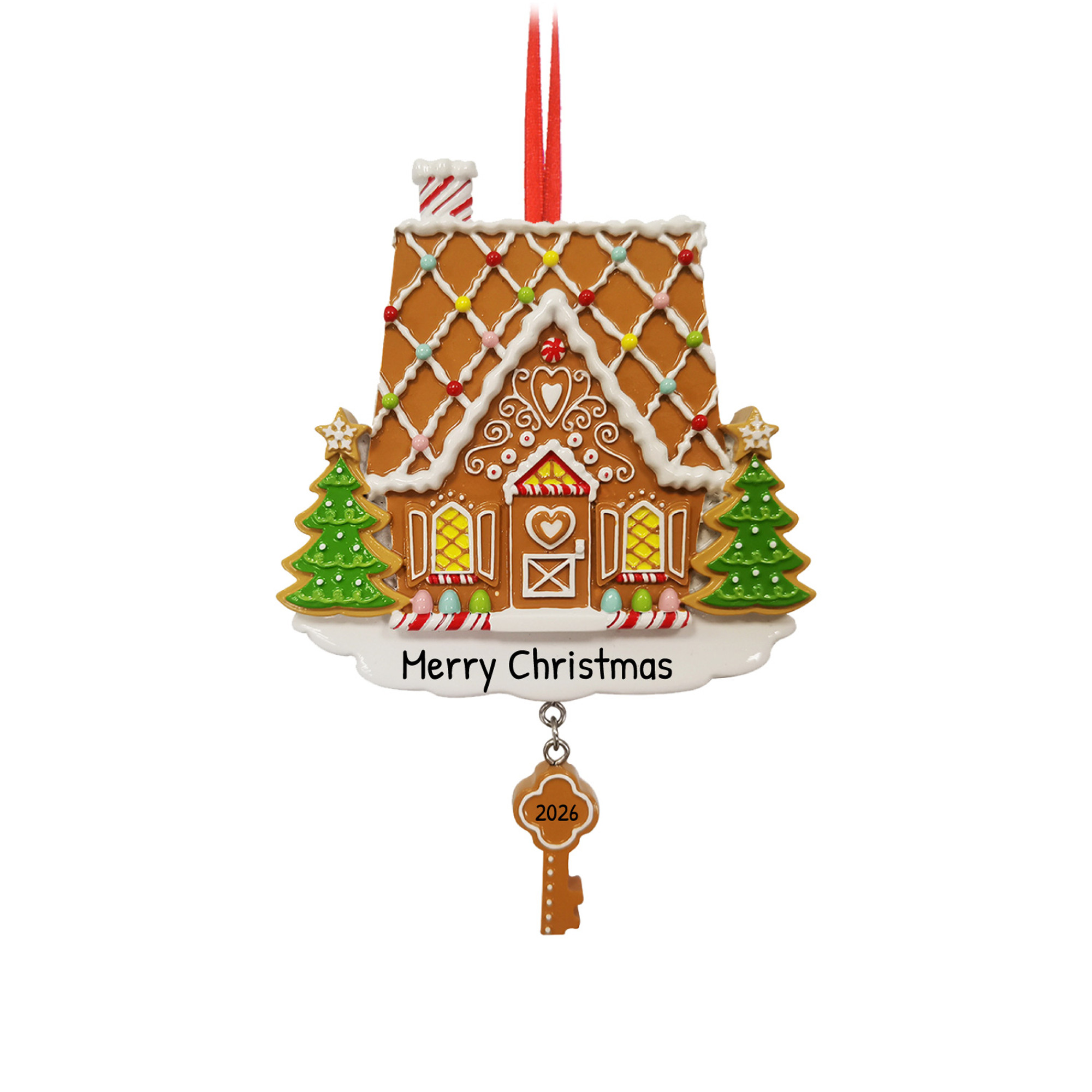 Personalized Gingerbread House First Home Ornament