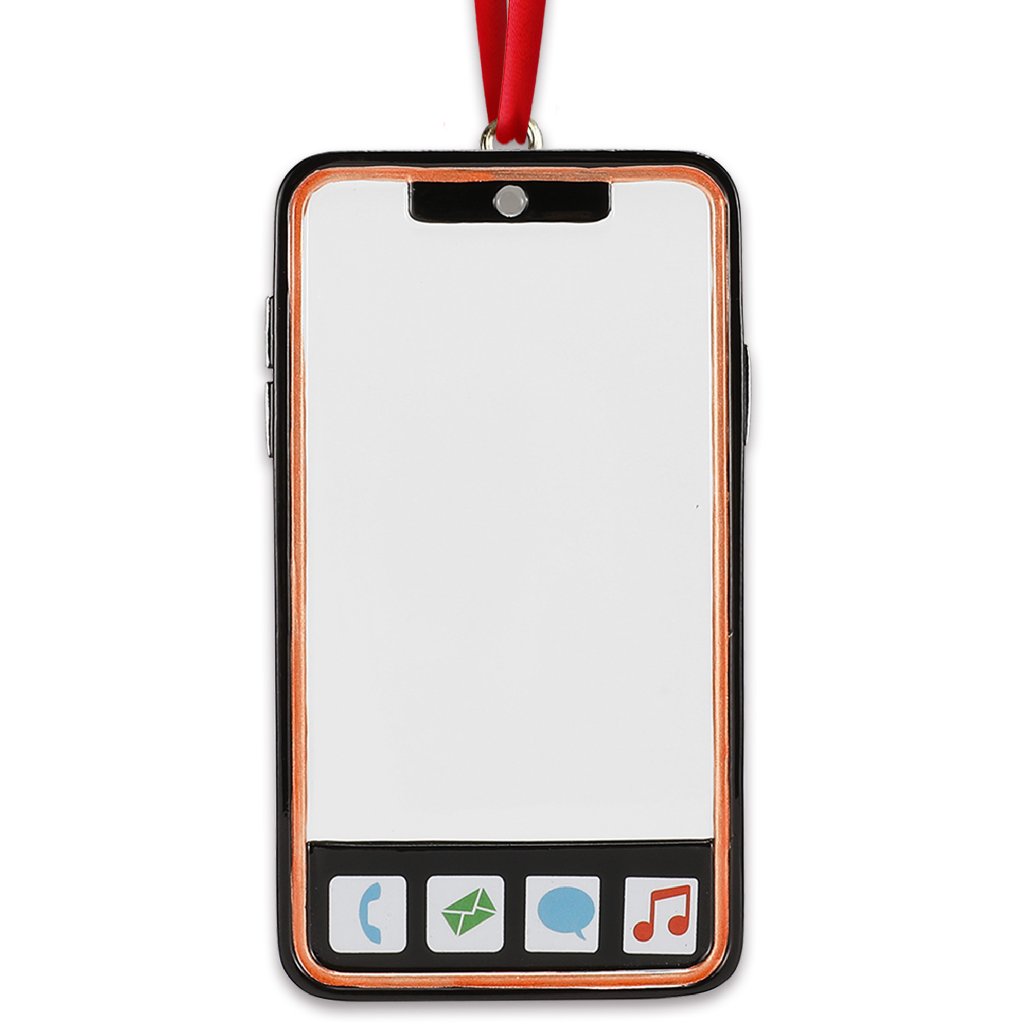Personalized Smartphone Vintage Cellular Phone Mobile Gadget Christmas Ornament