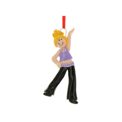 Personalized Blonde Dance Tap Dance Ornament