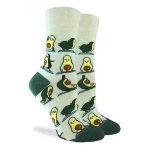 Avocados Doing Yoga Socks For Women
