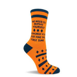 No Need To Repeat Yourself Socks For Men