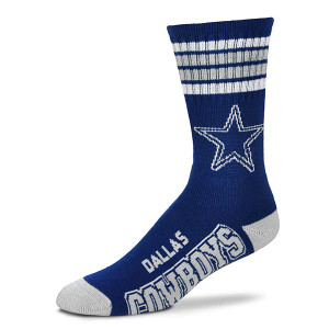 Dallas Cowboys Striped Socks