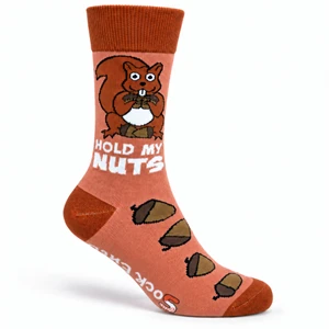 Hold My Nuts Squirrel Socks — Main
