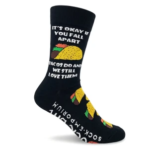Tacos Fall Apart Socks — AI-generated product image
