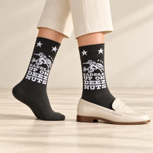 Saddle Up on Deez Nutz Socks — On Foot Women