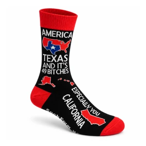 Texas and Its 49 Bitches Socks — Main