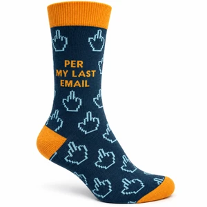 Per My Last Email Socks — Main