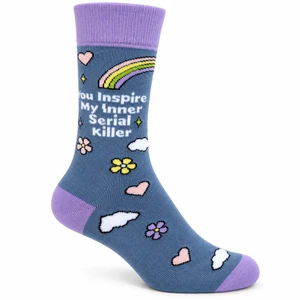 You Inspire My Inner Serial Killer Socks For Women — Main