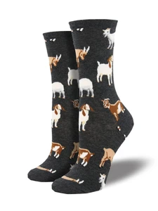 Silly Billy Goat Socks For Women