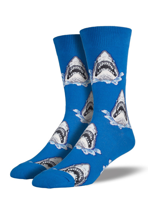 Shark Attack Socks For Men Shark Attack Socks For Men