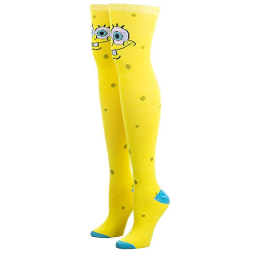 Spongebob Over The Knee Socks For Women