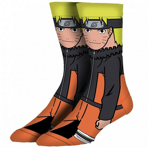 Naruto 360 Character Crew Socks